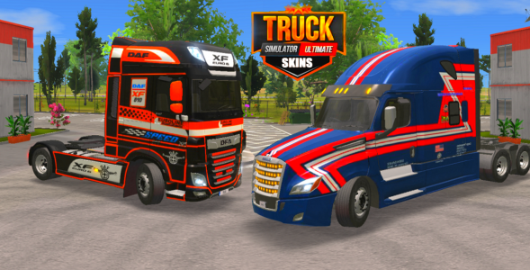 اسکرین شات برنامه Truck Simulator Ultimate Skins 3