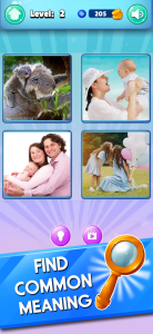 اسکرین شات 2 بازی 4 Pics 1 Word - World Game