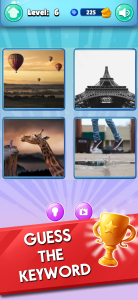 اسکرین شات 3 بازی 4 Pics 1 Word - World Game