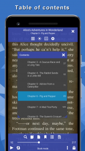 اسکرین شات 7 برنامه TTS Reader: reads aloud books