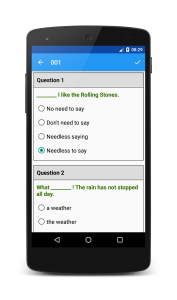 اسکرین شات 3 برنامه TOEFL Preparation