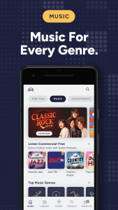 اسکرین شات 4 برنامه TuneIn Radio: Music & Sports