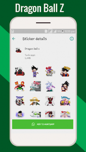 اسکرین شات برنامه Anime stickers for WhatsApp : Anime sticker packs 4