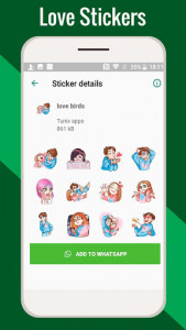 اسکرین شات برنامه Anime stickers for WhatsApp : Anime sticker packs 7