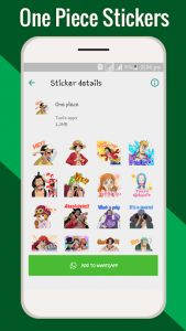 اسکرین شات برنامه Anime stickers for WhatsApp : Anime sticker packs 8
