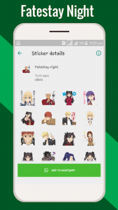اسکرین شات برنامه Anime stickers for WhatsApp : Anime sticker packs 5