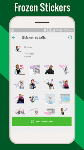 اسکرین شات برنامه Anime stickers for WhatsApp : Anime sticker packs 6