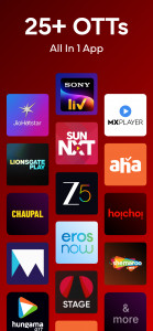 اسکرین شات 1 برنامه Airtel Xstream Play: 25+ OTTs
