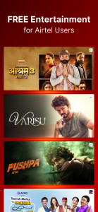 اسکرین شات 2 برنامه Airtel Xstream Play: 25+ OTTs