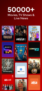 اسکرین شات 3 برنامه Airtel Xstream Play: 25+ OTTs