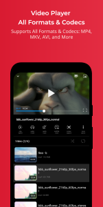 اسکرین شات برنامه FX Player 2