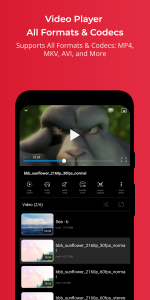 اسکرین شات 2 برنامه FX Player - Video Media Player