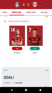 اسکرین شات برنامه The Official Liverpool FC App 3