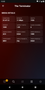 اسکرین شات 7 برنامه Plex Dash
