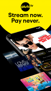 اسکرین شات برنامه PlutoTV: Live TV & Free Movies 1