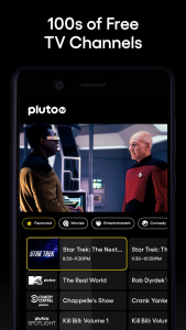 اسکرین شات برنامه Pluto TV - Live TV and Movies 2