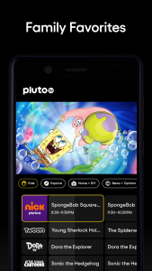 اسکرین شات برنامه Pluto TV - Live TV and Movies 6