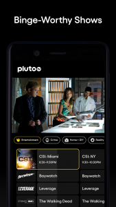 اسکرین شات برنامه Pluto TV - Live TV and Movies 5