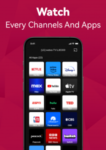 اسکرین شات برنامه TV Remote Control for LG TV 2