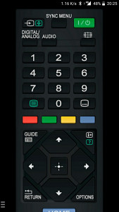 اسکرین شات برنامه TV Remote for Sony TV 6