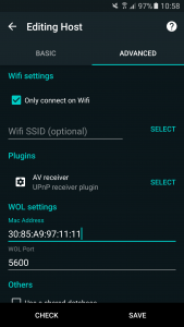 اسکرین شات برنامه UPnP receiver plugin for Yatse 2