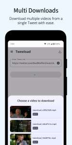 اسکرین شات 2 برنامه Video Downloader for Twitter X