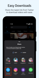 اسکرین شات برنامه Video Downloader for Twitter X 3