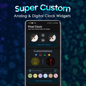 اسکرین شات 6 برنامه Pixel Clock Widgets & Themes