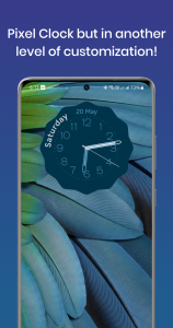 اسکرین شات 1 برنامه Pixel Clock Widgets & Themes