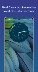 اسکرین شات برنامه Pixel Clock Widgets & Themes 1