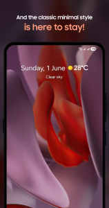 اسکرین شات 3 برنامه Pixel Weather Widget & Themes