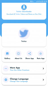 اسکرین شات برنامه Video Downloader for Twitter - Save Twitter & GIF 2