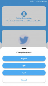 اسکرین شات برنامه Video Downloader for Twitter - Save Twitter & GIF 4