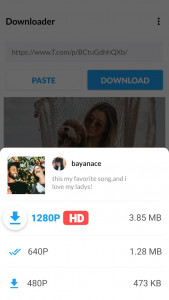 اسکرین شات برنامه Video Downloader & GIF Saver 3