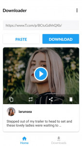 اسکرین شات برنامه Video Downloader & GIF Saver 2