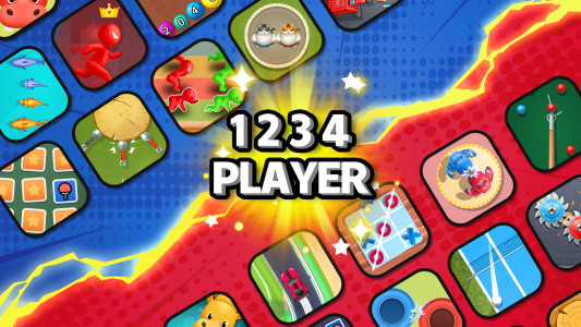 اسکرین شات 1 بازی 2 3 4 Player Games: 1234