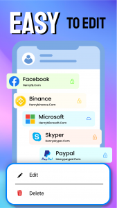 اسکرین شات 5 برنامه Authenticator: 2FA, Password