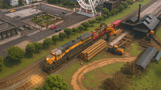 اسکرین شات 3 بازی Transport Tycoon Empire: City