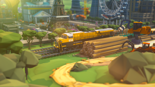 اسکرین شات بازی Transport Tycoon Empire: City 3