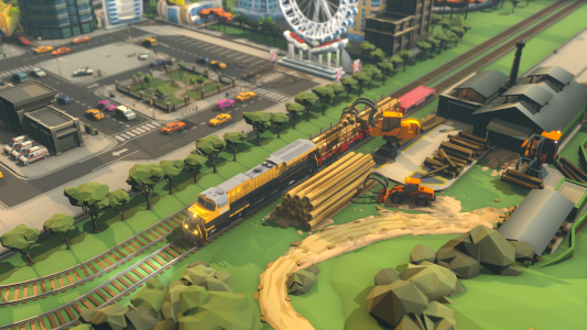 اسکرین شات بازی Transport Tycoon Empire: City 3