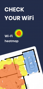 اسکرین شات 1 برنامه WiFi Heatmap