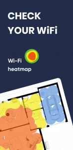 اسکرین شات برنامه WiFi Heatmap 1