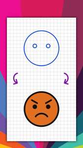 اسکرین شات 7 برنامه How to draw emoticons, emoji