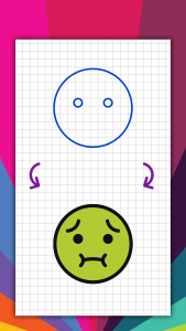 اسکرین شات 6 برنامه How to draw emoticons, emoji