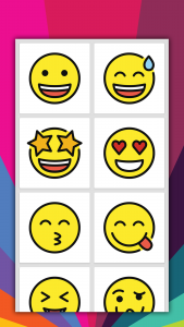 اسکرین شات 2 برنامه How to draw emoticons, emoji
