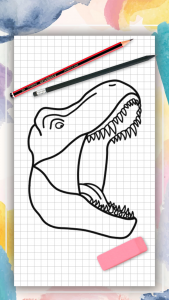 اسکرین شات برنامه How to draw - learn to draw 1