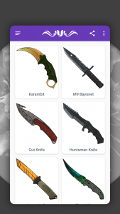 اسکرین شات 6 برنامه How to draw weapons. Skins