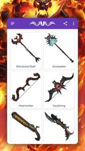 اسکرین شات 5 برنامه How to draw fantasy weapons