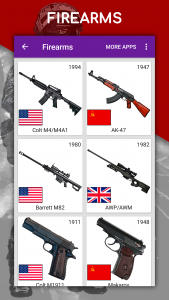 اسکرین شات 2 برنامه How to draw weapons by steps