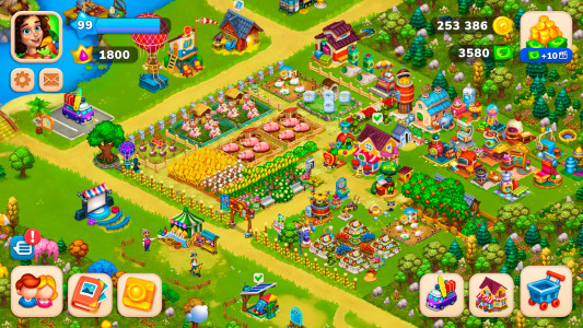 اسکرین شات بازی Farmington – Juego de granja 1